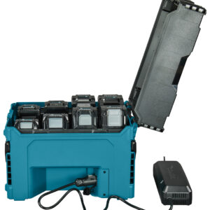 Stație de Încărcare Multiplă Makita BCC01 XGT 40V Max / LXT 18V, 8 Porturi - Image 13