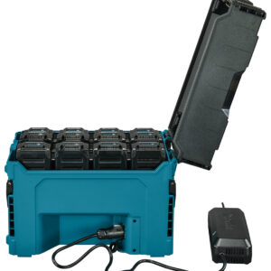 Stație de Încărcare Multiplă Makita BCC02 XGT 40V Max, 12 Porturi - Image 18